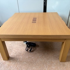 J071104 コイズミ 家具調 コタツ  机　KTR-3127 テーブル オールシーズンの画像