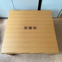 J071104 コイズミ 家具調 コタツ  机　KTR-3127 テーブル オールシーズンの画像