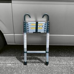 ルーフラック テント&タープ付き ハイエースに取付中 ※直接引き取りの画像
