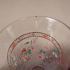 花柄ミニグラスの画像