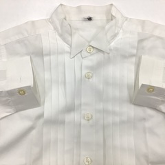 ウイングカラーシャツ　ブラウス　120cmの画像