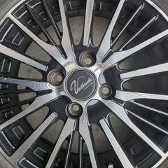 165/55r15のホイールタイヤです。の画像
