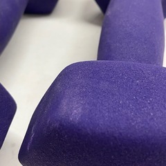 A2507-489 ダンベル 3kg×2 バラ売り不可　キズ 汚れあり の画像