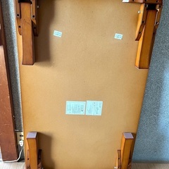ちゃぶ台　茶色の画像