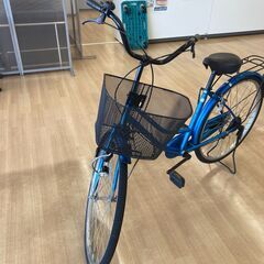 【リユースのサカイ野々市店】 ON14 自転車 青 26インチ ※現状販売の画像