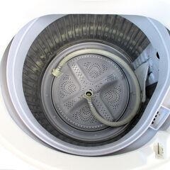 SHARP シャープ 洗濯機 ES-GE6DJ-W 洗濯容量6.0㎏ 標準使用水量80L 2019年製 説明書付 給水ホース付 動作OK 名古屋市近郊 配達可の画像