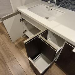 (JTH06-S1)タカラスタンダード◆洗面化粧台◆W170cm◆住宅設備◆モデルルーム展示品◆の画像