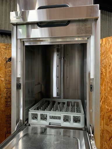 a(7377) 直接お引き取り限定☆ タニコー tnico 容器洗浄機 TPWD-70E 3相200V 60Hz 食洗機 W700D7