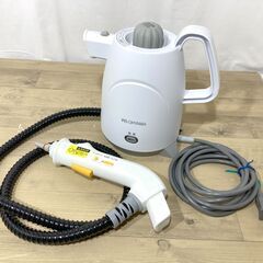 ∞ スチームクリーナー ハンディタイプ STM-306 動作確認済 付属品一部欠品あり 箱・説明書付きの画像