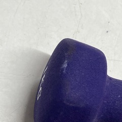 A2507-490  ダンベル 1kg×2 バラ売り不可 キズ 汚れありの画像