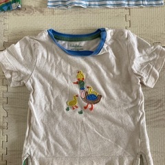 【イギリスブランドMiniBoden】12-18ヶ月用のTシャツ4枚の画像