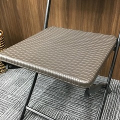 ラタン風折りたたみチェア ガーデンチェアの画像
