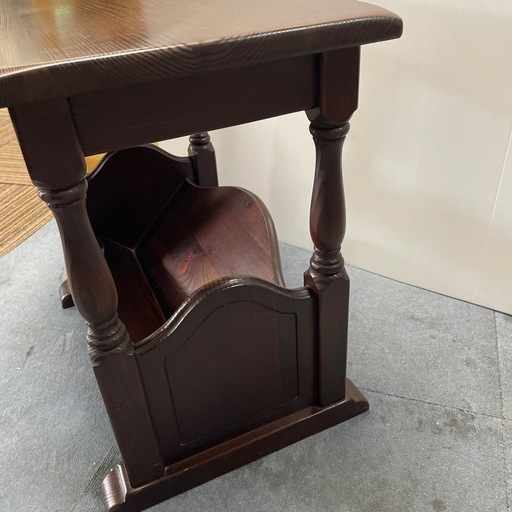 飛騨産業 キツツキマーク サイドテーブル レトロ