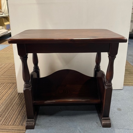 飛騨産業　キツツキマーク　サイドテーブル　　レトロ