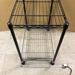 HOME ERECTA ホームエレクター スチールラック 2段 キャスター付きの画像