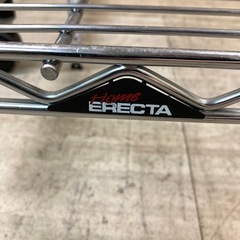 HOME ERECTA ホームエレクター スチールラック 2段 キャスター付きの画像