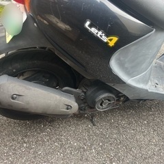 原付　50cc スクーター　スズキ　let's4 の画像