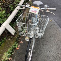 リサイクルショップどりーむ鹿大前店　No.299　自転車　シティサイクル　27インチ　エコチャリ番号21793Aの画像