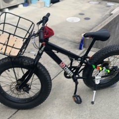 キッズ　子供用自転車 ファットバイク20インチの画像