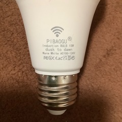 人感センサーLED電球2個セットの画像