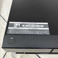 シャープ　ハードディスクドライブ　HDD 2010年製　コード類　　Amazon Fire TV Stickの画像