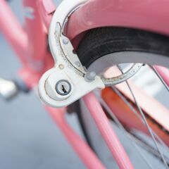 ジャンク品 ブリヂストン ジュニア向け自転車 エコパル 24インチの画像