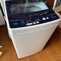 G1503  ガラストップ　アクア　AQUA　縦型洗濯機　5kg...