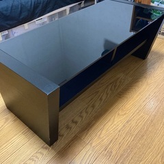 ローテーブル　ガラステーブルの画像