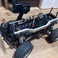 タミヤ CR-01 シャーシ サーボ ラジコン HPI TAMIYA アンプ 電動RC 受信機　完成品の画像