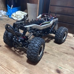 タミヤ CR-01 シャーシ サーボ ラジコン HPI TAMIYA アンプ 電動RC 受信機　完成品の画像