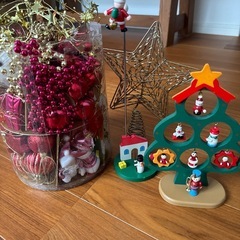 クリスマスツリー・飾り・イルミネーションセットの画像