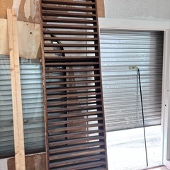 【取引中)木製の格子の画像