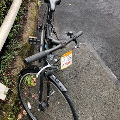 リサイクルショップどりーむ鹿大前店　No.302　クロスバイク　27インチ　エコチャリ番号21795Aの画像