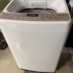 2024年　ハイセンス  洗濯機　7.5kgの画像