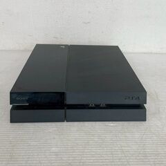 【SONY】PlayStation4 CUH-1000A 中古 プレステ4 ゲーム機 ブラック プレステ コントローラー2個セット 動作確認済 箱無し 500GB Y1891の画像