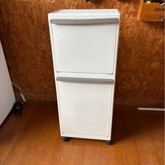 G1704 ゴミ箱　2段　キャスター付きの画像