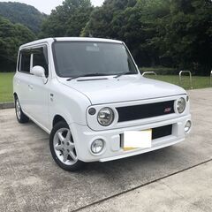 アルトラパンSS　５MT　車検R8年10月　ディラー整備車　４WD フジツボマフラーの画像