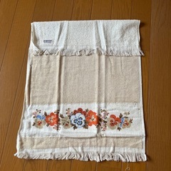 バスタオル1枚フェイスタオル1枚の画像