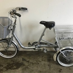 △ q 岐阜発/ ブリジストン/ WAGON/ 大人用三輪自転車/ スイングあり/ 変速なし/ 走行確認/ 現状品/ R7.6/10 △の画像