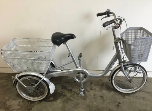 h-6△ q 岐阜発/ ブリジストン/ WAGON/ 大人用三輪自転車/ スイングあり/ 変速なし/ 走行確認/ 現状品/ R7.6/10 △