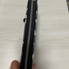 新品未使用　鶴柄の長財布　の画像