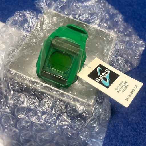 新品タグ付ボックス付き】CASIOBaby-Gベイビーグリーン海外モデル腕時計