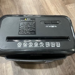 アイリスオーヤマ　シュレッダーの画像