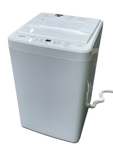 美品 2021年式 YAMADA 洗濯機 YWM-T60H1 6kg (アキノリ) 大阪