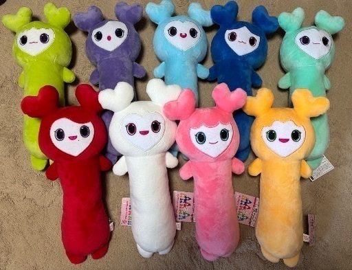 TWICE LOVELYS GiGO限定 のびふにゃBIGぬいぐるみ コンプ