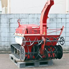 新潟発 ヤンマー 除雪機 YSR2100 HST 21馬力 除雪幅 1200mm ディーゼル 軽油 電動 油圧ローリング 中古 倉庫保管 除雪 雪かき WADO SS210の画像
