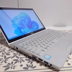 商談中☆TOSHIBA◇Corei5◇12GBメモリ搭載◇2Kタッチパネル搭載◇新品SSD512GB搭載◇綺麗なホワイト基調◇の画像