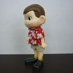 ☆不二家 スポーツポコちゃん人形 サーフィン ノベルティグッズ FUJIYA サーフボード付き 型紙付き フィギュア 札幌 北20条店の画像
