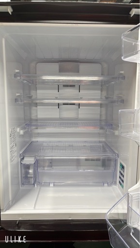 【中古】美品　SHARP 356㍑3ドア両開き冷蔵庫【IG053　BNG1F093】