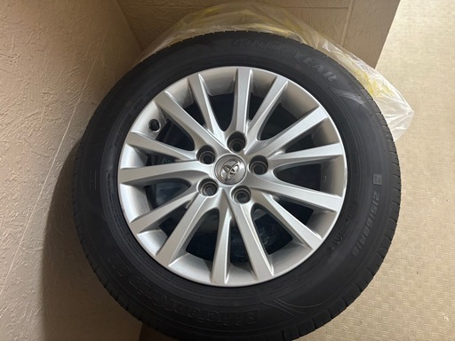 トヨタ純正ホイール16インチ4本セット　グッドイヤータイヤ付